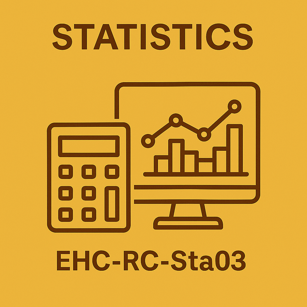 Advanced Biostatistics EHC-RC-Bio03