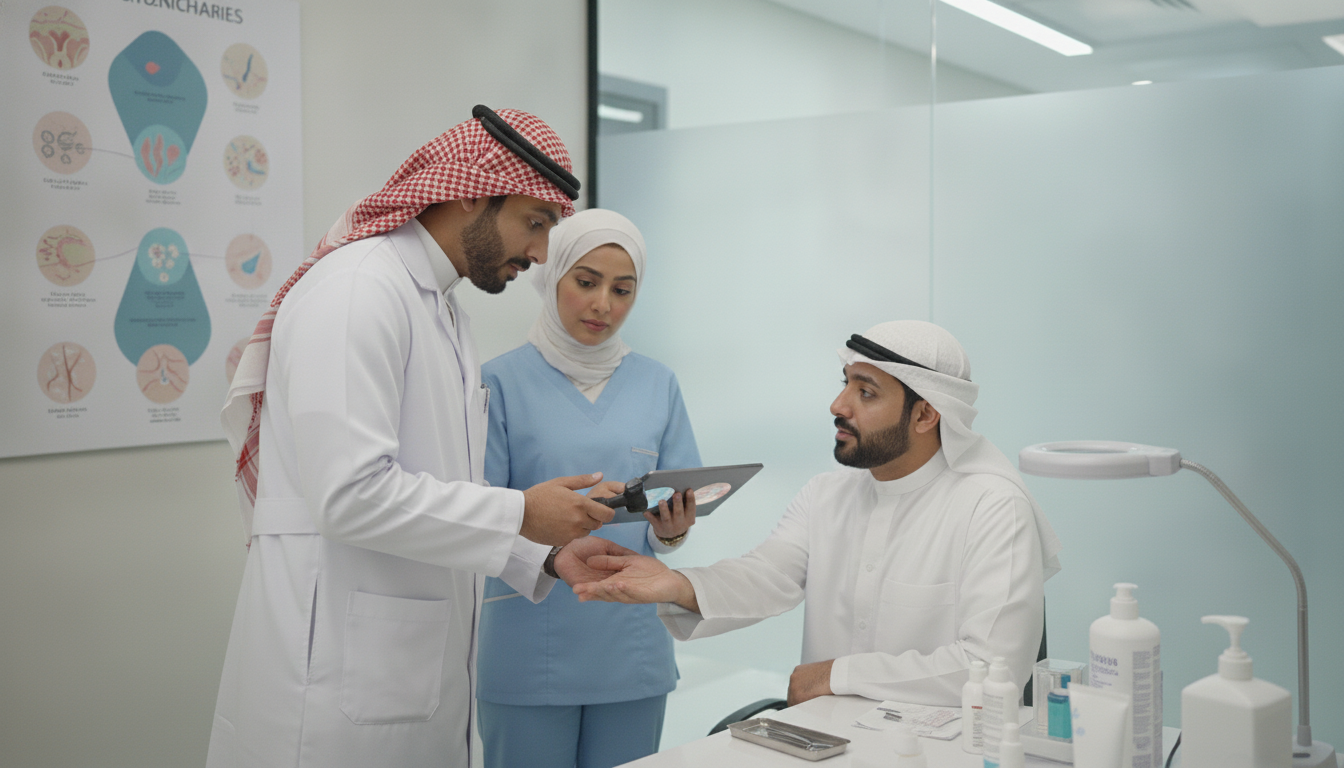 H-001 - الأمراض الجلدية